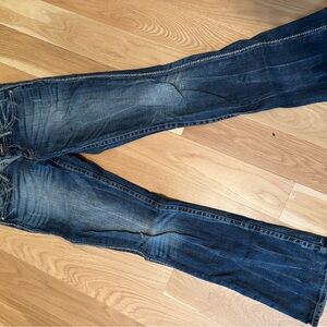 Express Medium-Dark Wash Boot Cut Jeans